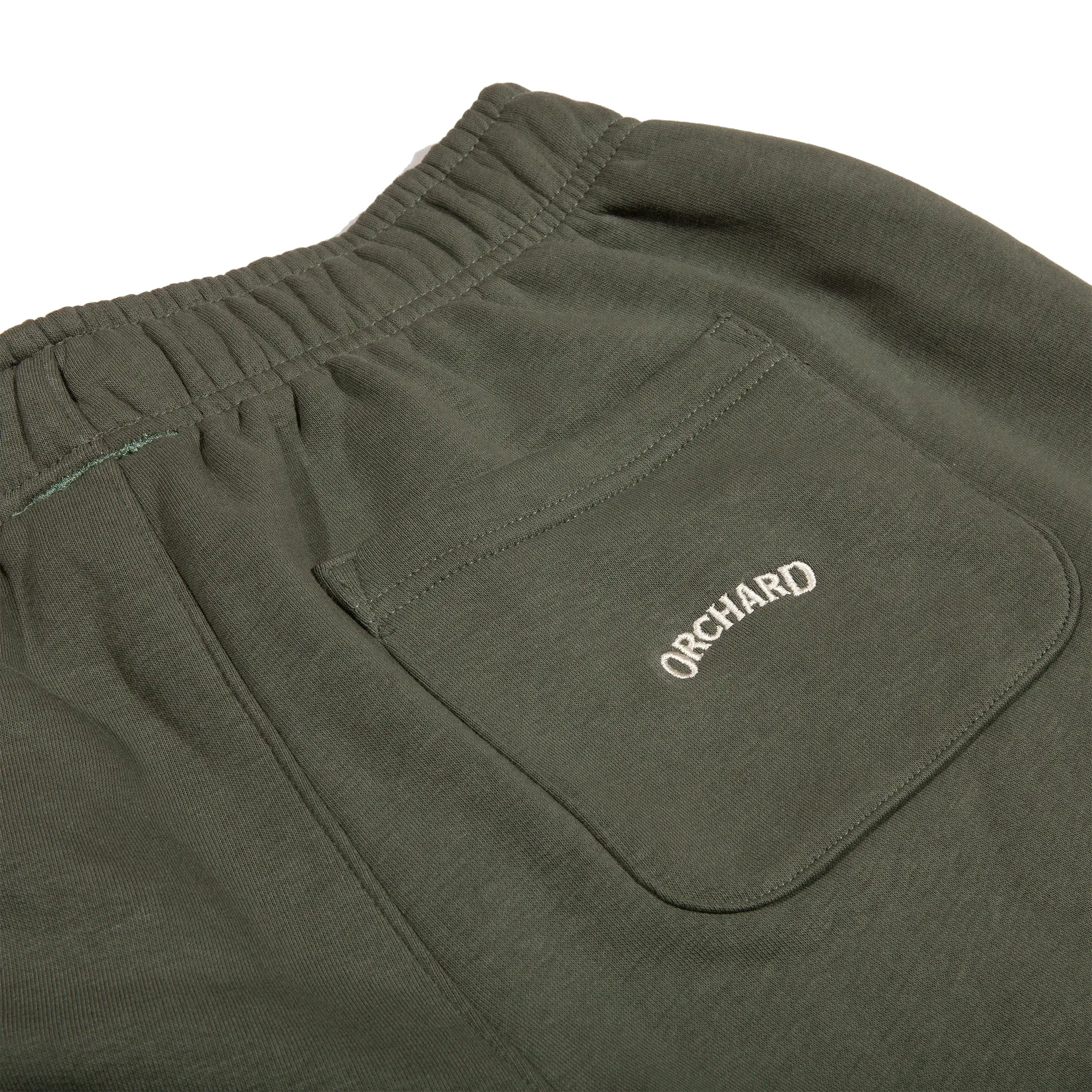 Orchard Text Emb Sweatpants Cypress/Cream