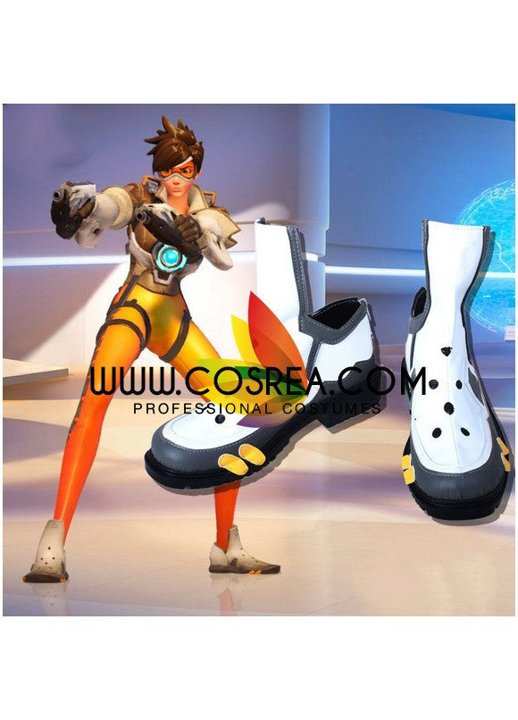 Overwatch Tracer Cosplay Shoes