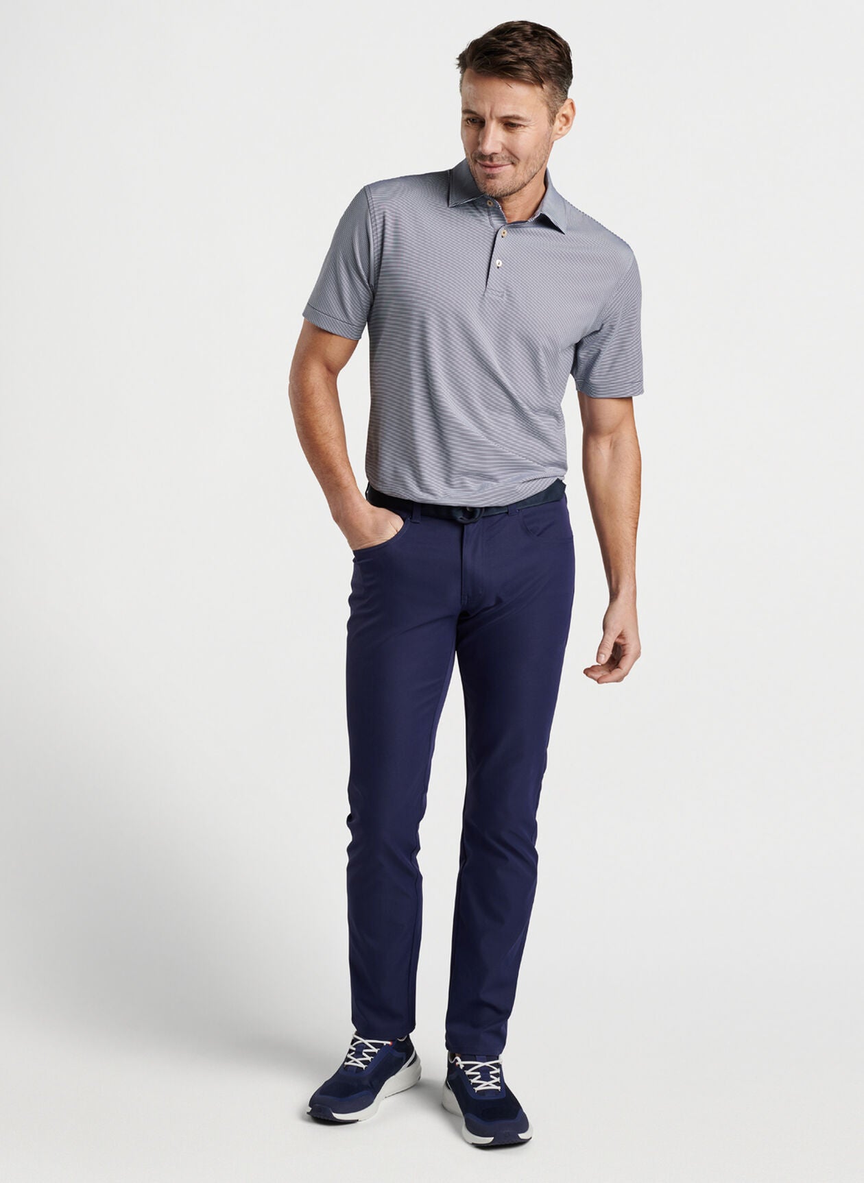 Peter Millar Jubilee Stripe Performance Polo