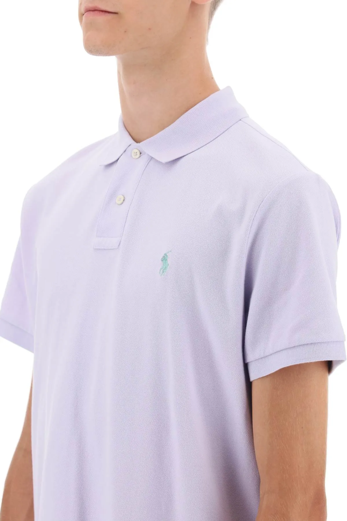 Pique Cotton Polo Shirt