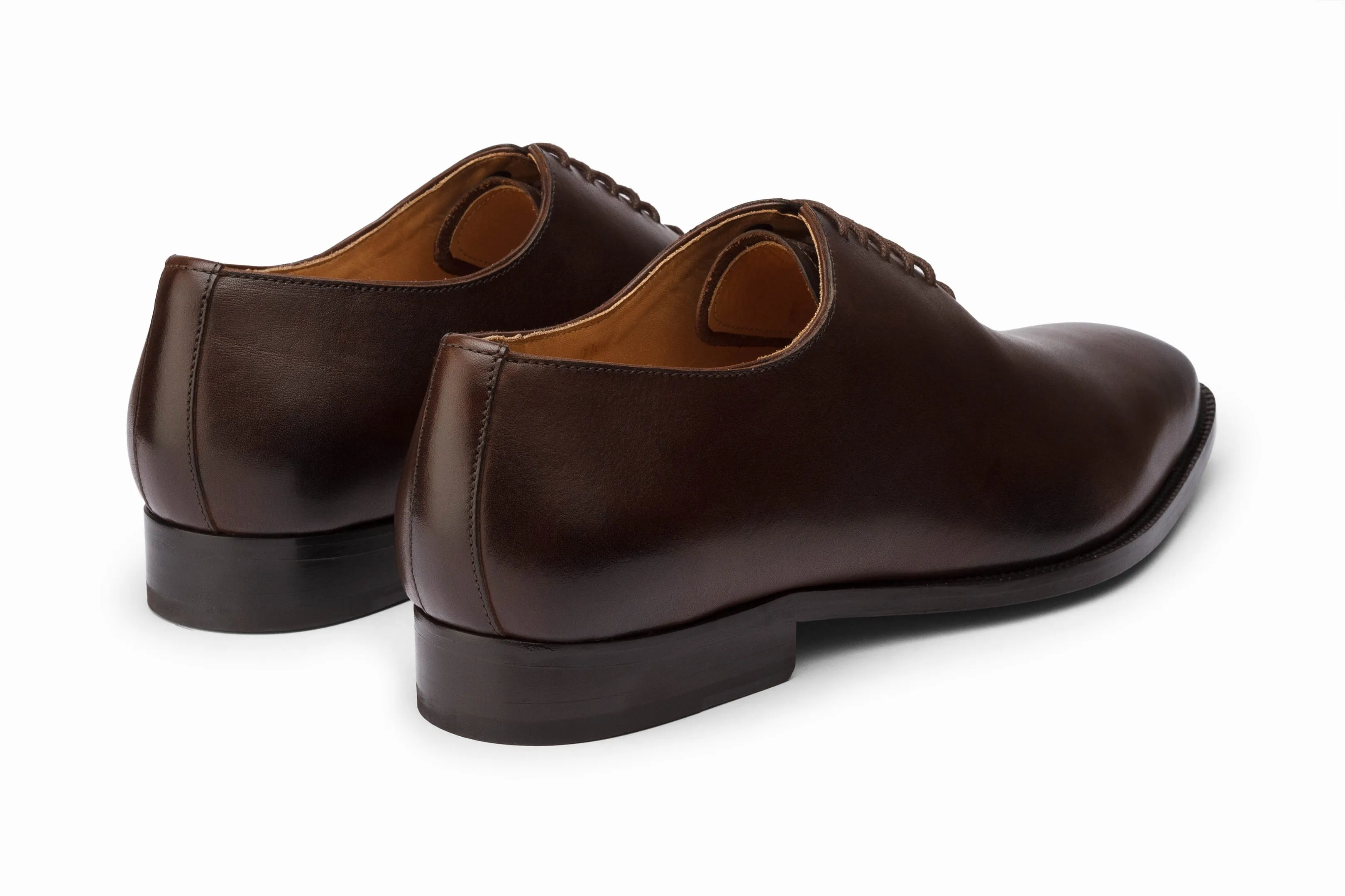 Plain Wholecut Oxford - Brown