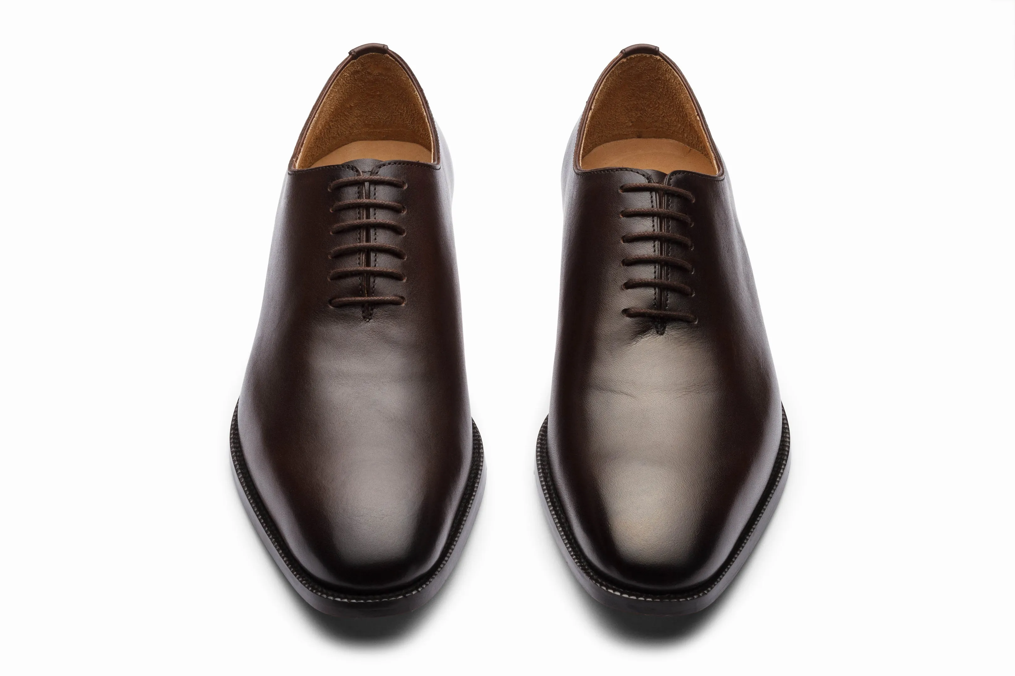 Plain Wholecut Oxford - Brown