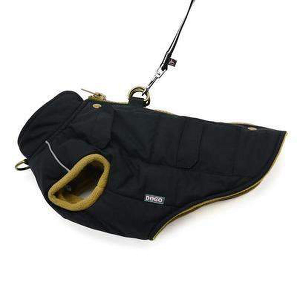 Pocket Runner Dog Coat - Black