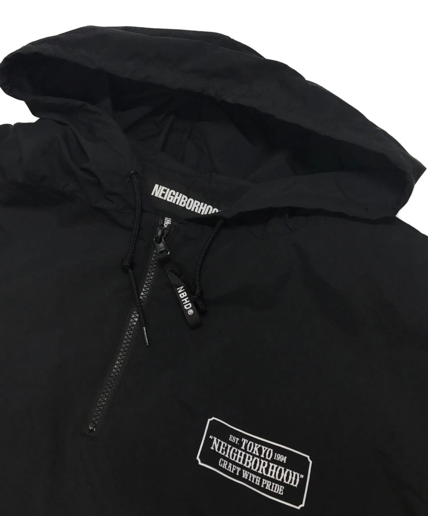 [Pre-owned] NEIGHBORHOOD ANORAK/N-JKT/Half-zip/nylon jacket/Hoodie/Hoodie/Long sleeve/Outerwear 202TSNH-JKM04