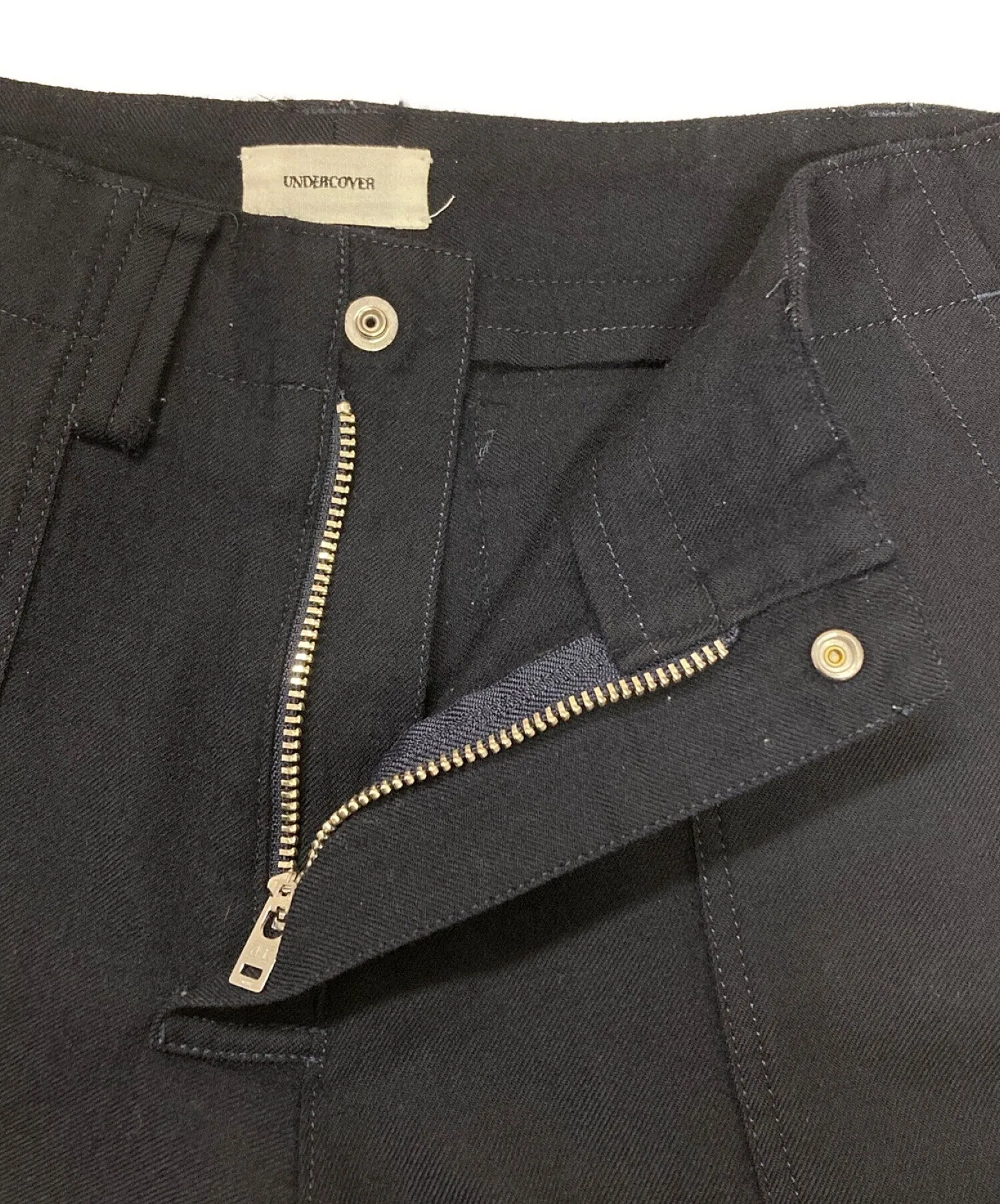 [Pre-owned] UNDERCOVER Side Zip Bondage Pants H1505-2