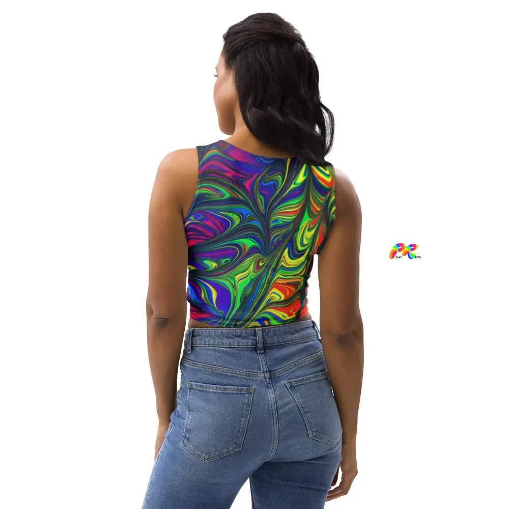 Pride Paint Festival Crop Top