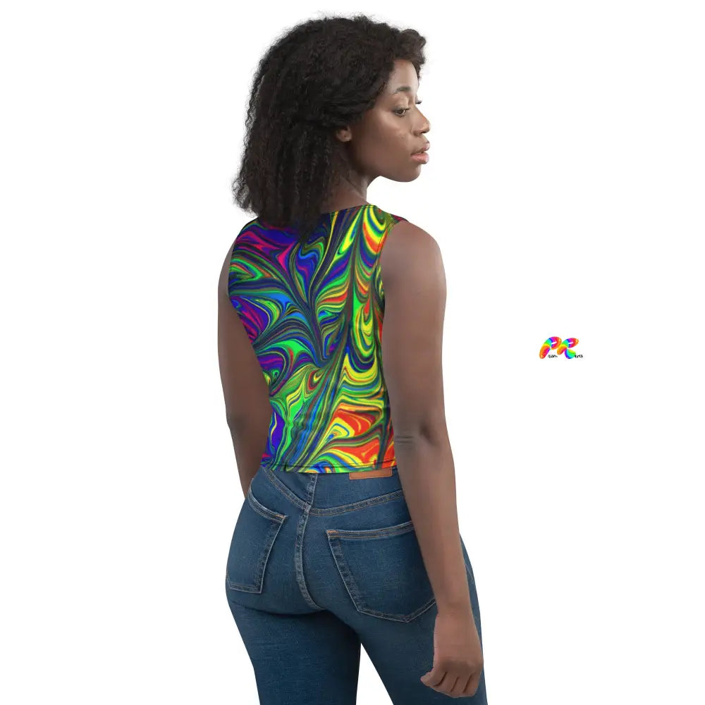 Pride Paint Festival Crop Top