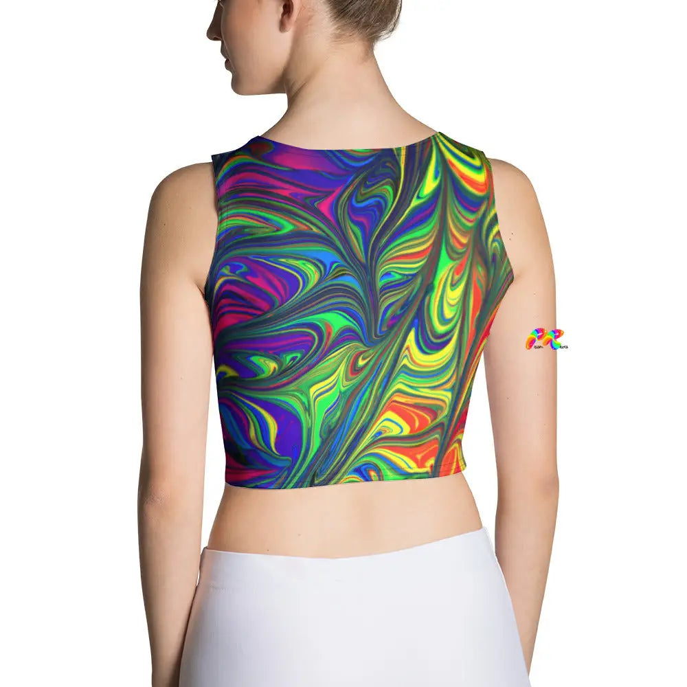 Pride Paint Festival Crop Top