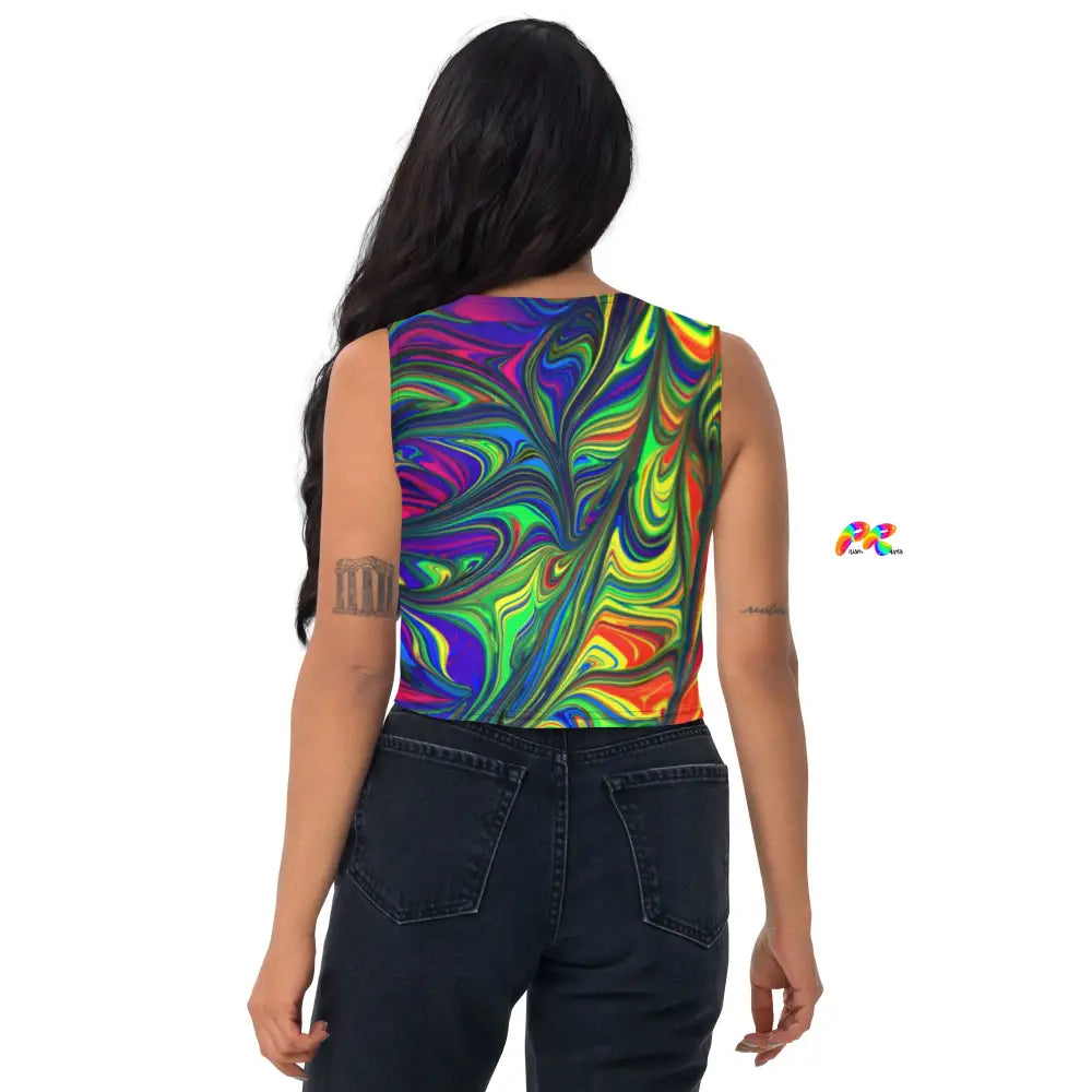 Pride Paint Festival Crop Top