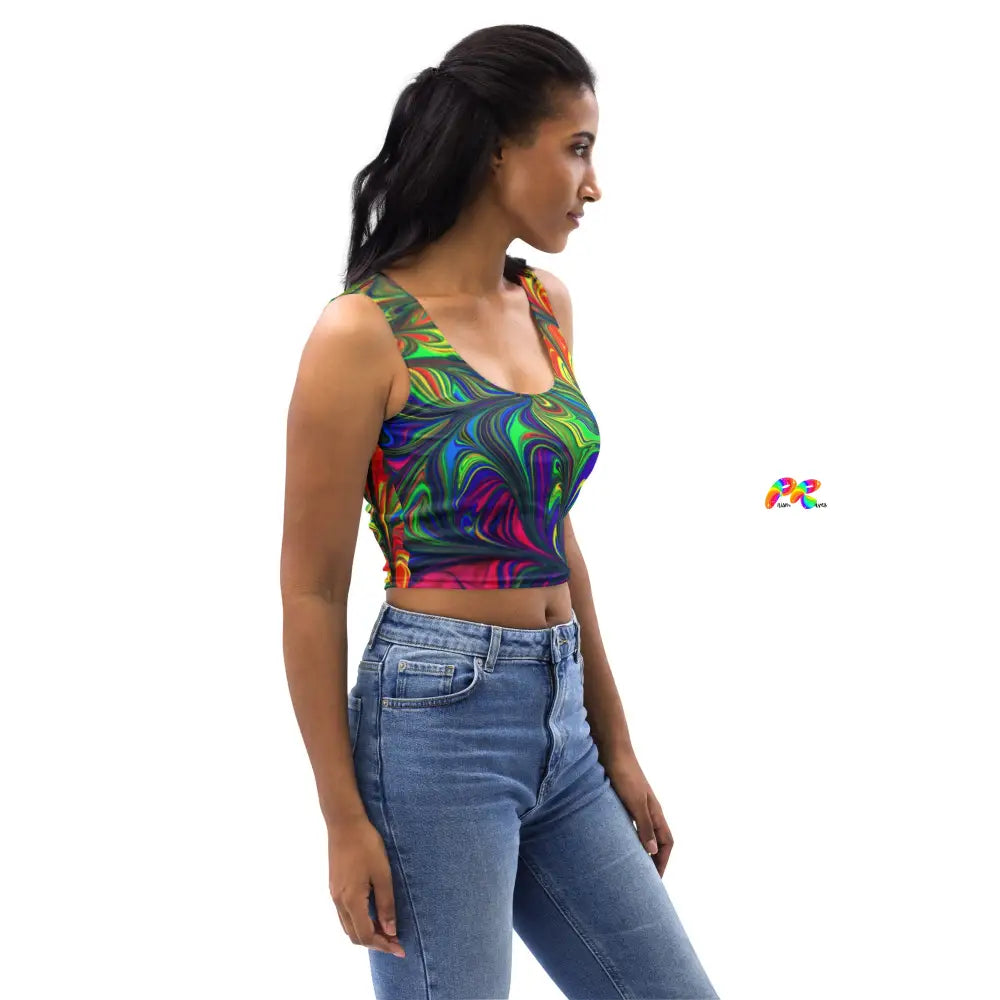 Pride Paint Festival Crop Top