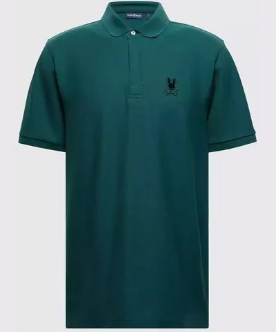 Psycho Bunny Men's Branson Pique Polo 378 PONDEROSA PINE /