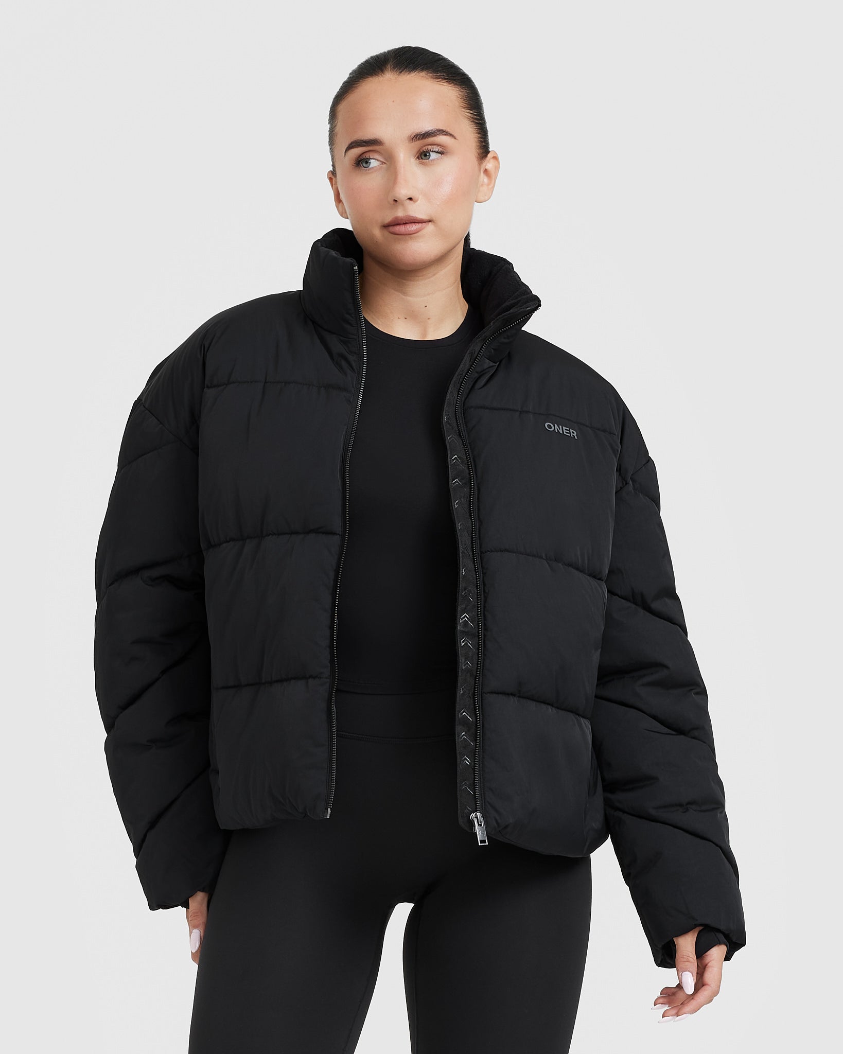 Puffer Jacket | Black