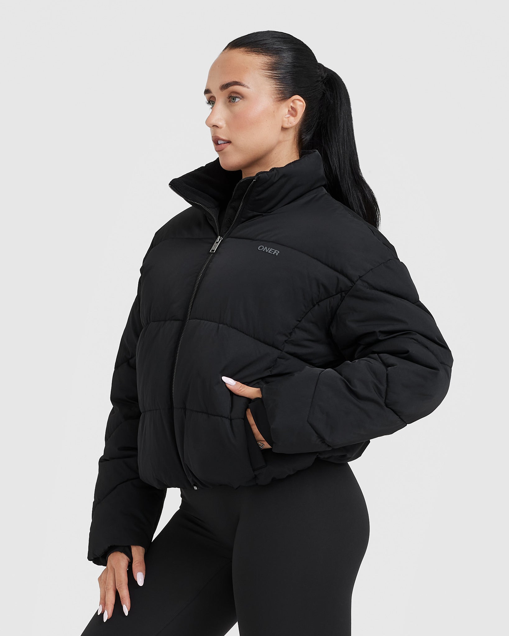 Puffer Jacket | Black