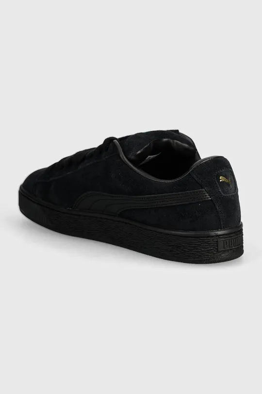 Puma leather sneakers Suede XL black color 395205