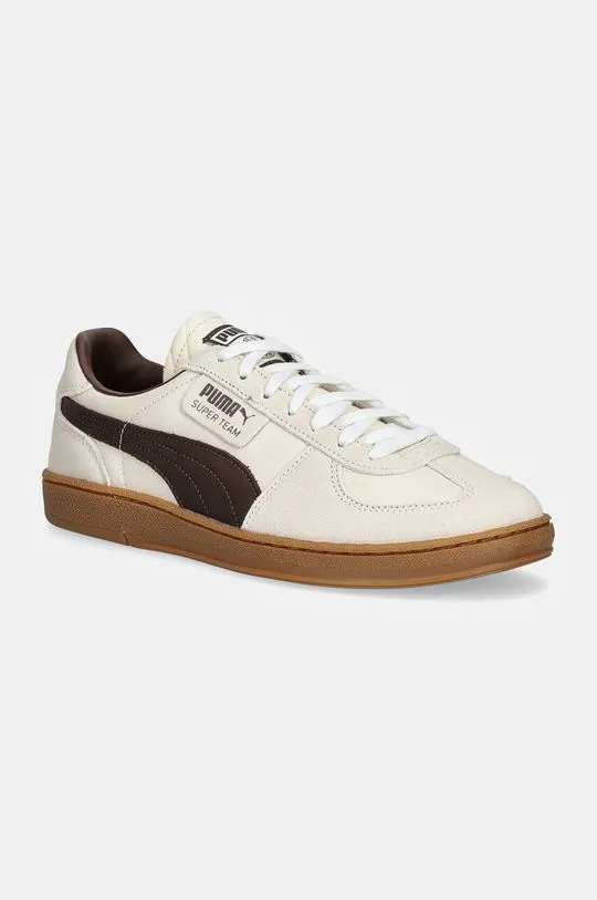 Puma sneakers Super Team ST. PAULI beige color 401078