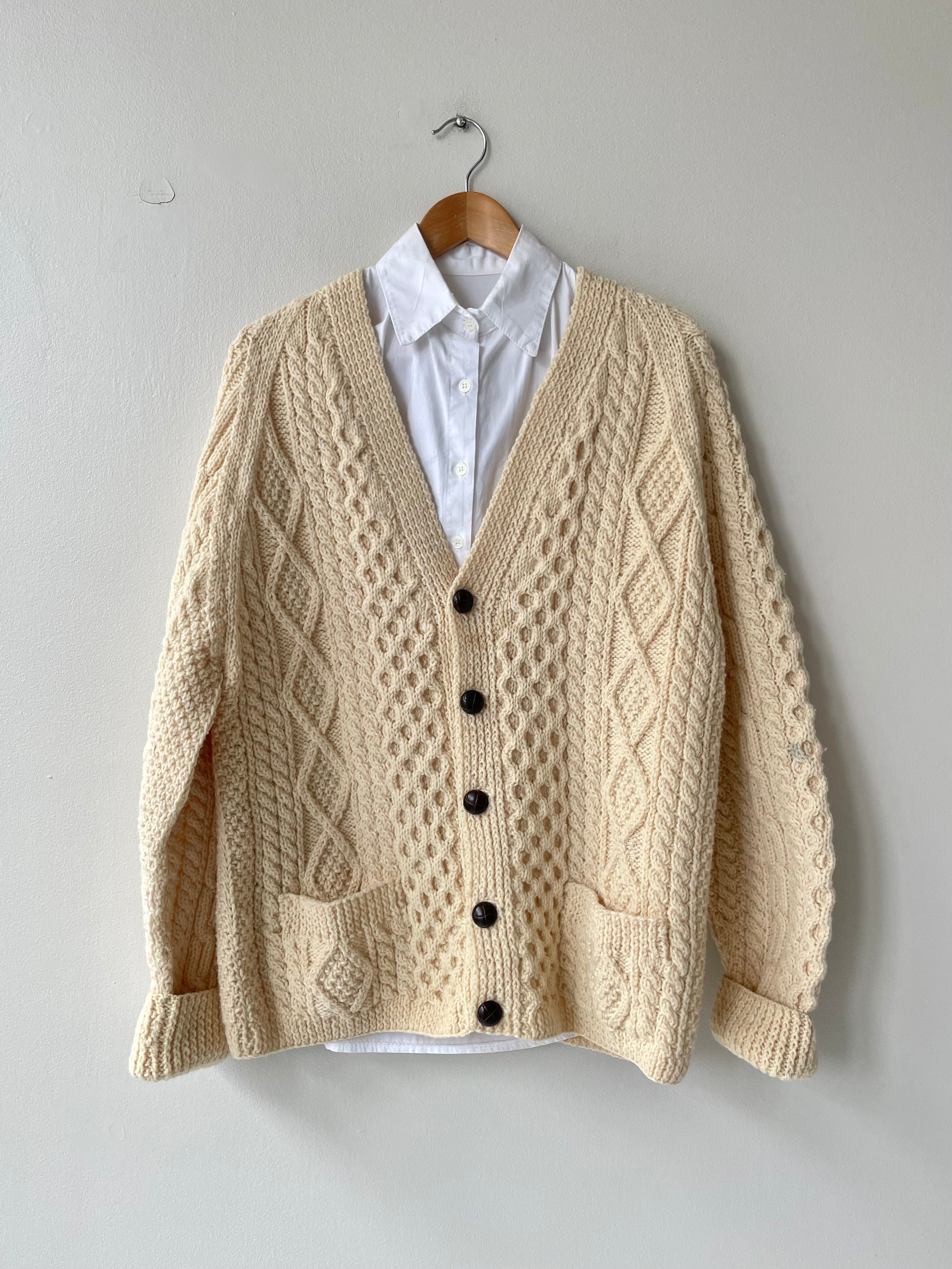 Quinn Irish Wool Cardigan | 1970s