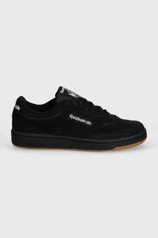 Reebok Classic suede sneakers Club C 85 black color 100074449