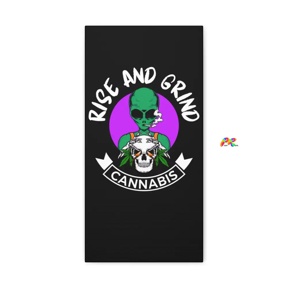 Rise and Grind Canvas Wraps