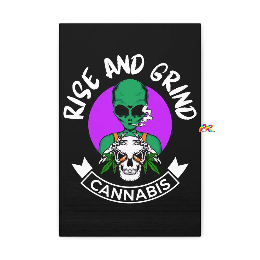 Rise and Grind Canvas Wraps