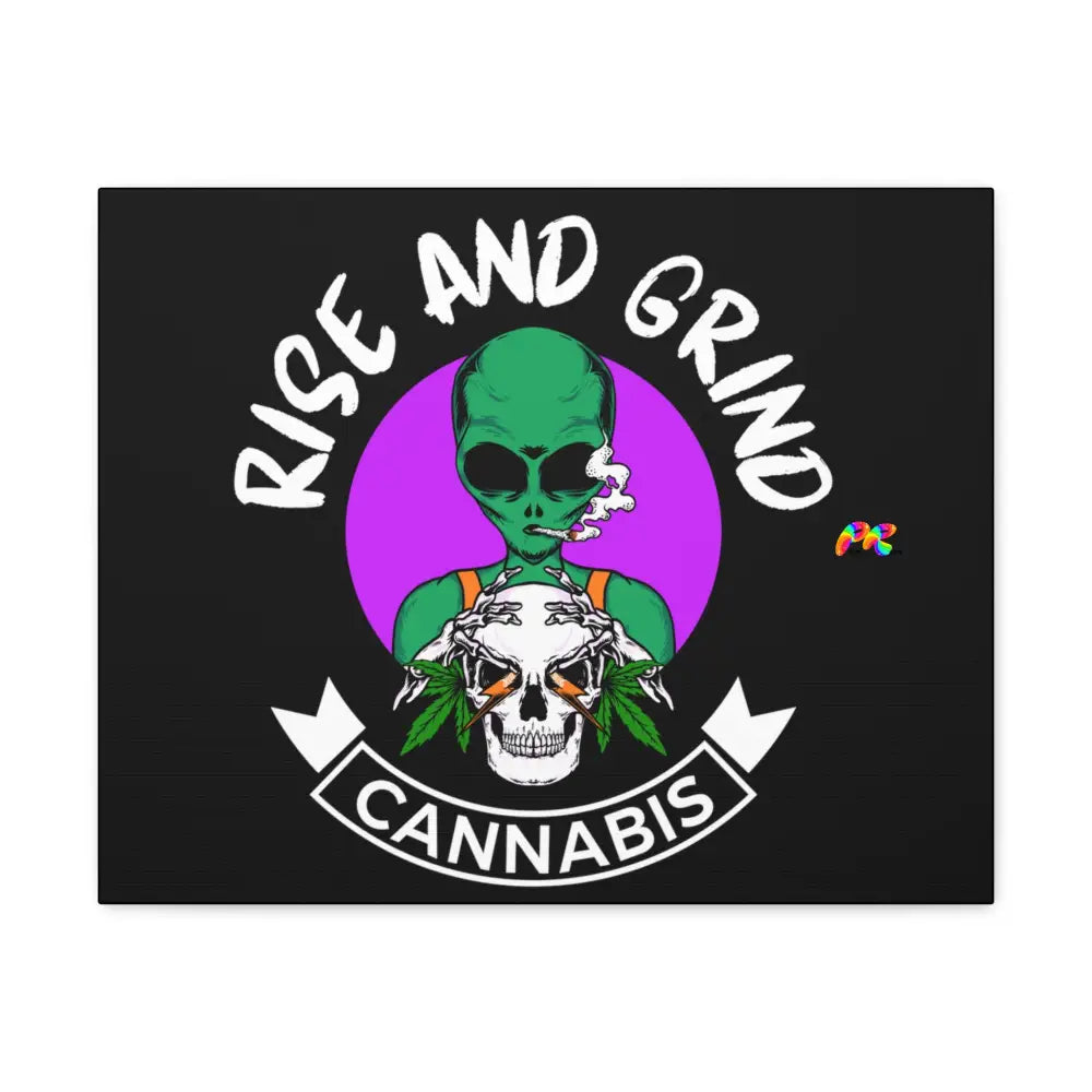 Rise and Grind Canvas Wraps