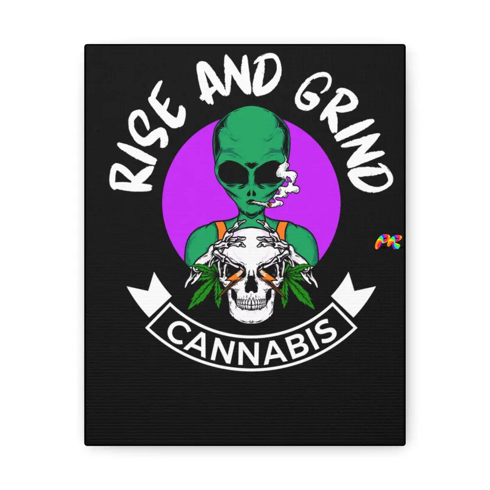 Rise and Grind Canvas Wraps