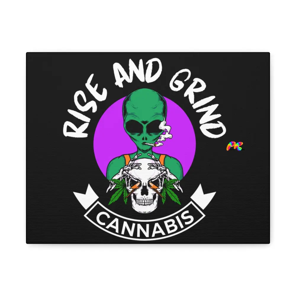 Rise and Grind Canvas Wraps