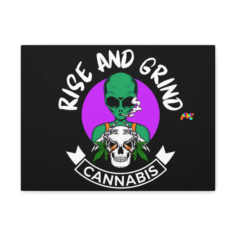 Rise and Grind Canvas Wraps