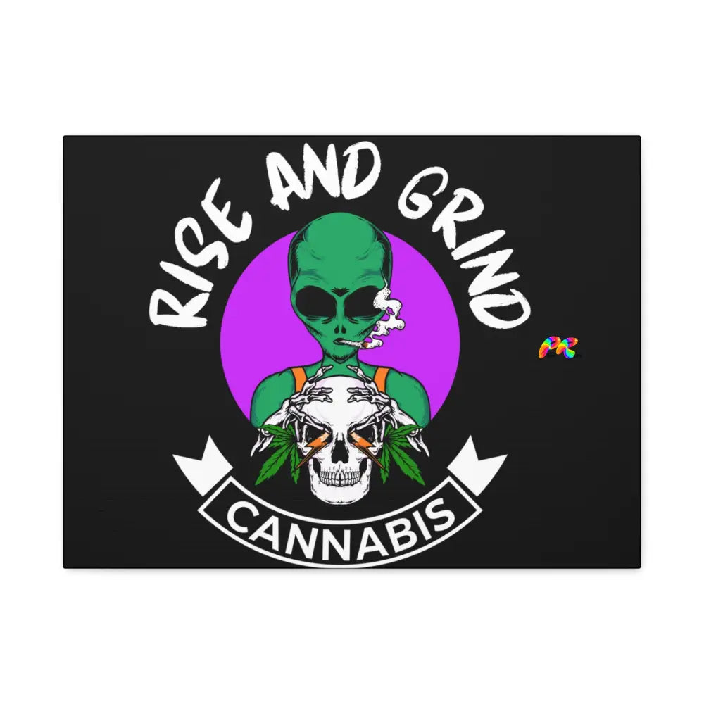 Rise and Grind Canvas Wraps