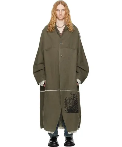 Rivington Roi Rebis Khaki Abraxas Trench Coat