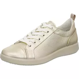 Roma Sneakers, Metallic Gold