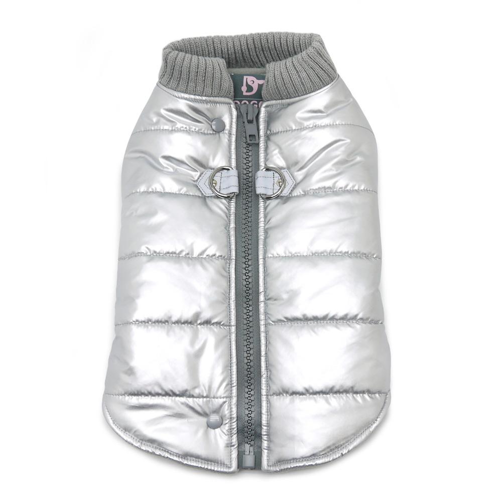 Runner Dog Coat - Silver