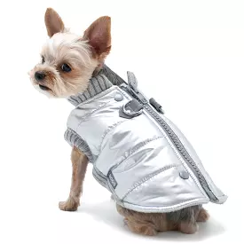 Runner Dog Coat - Silver