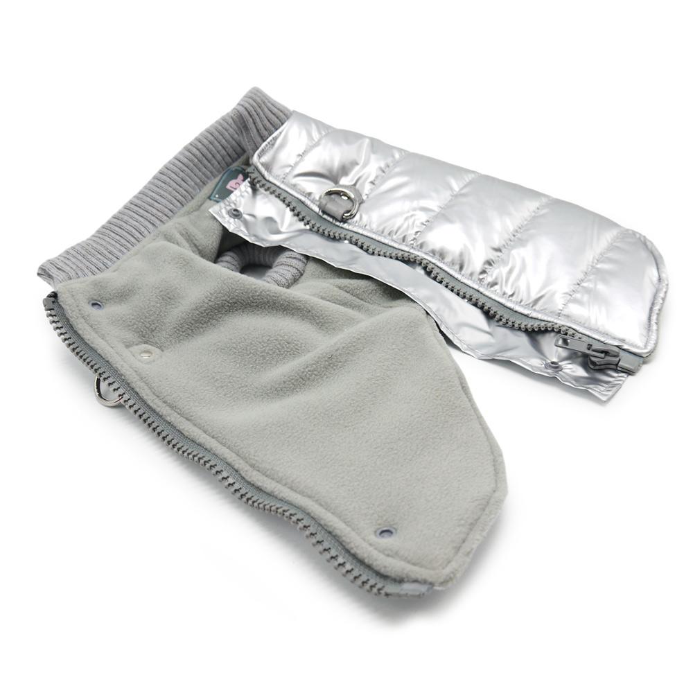 Runner Dog Coat - Silver