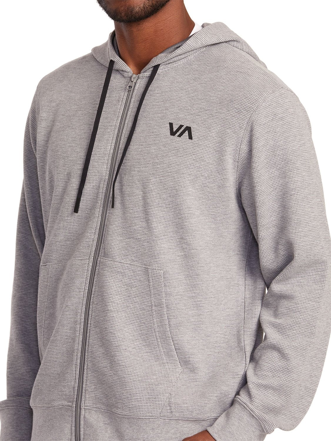 RVCA Men's Waffle Zip Hood