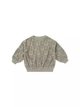 Rylee & Cru - Palm Check Sweatshirt