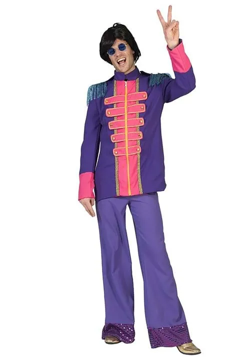 Sgt. Pepper Album Inspired Purple Jacket | Costume Jackets