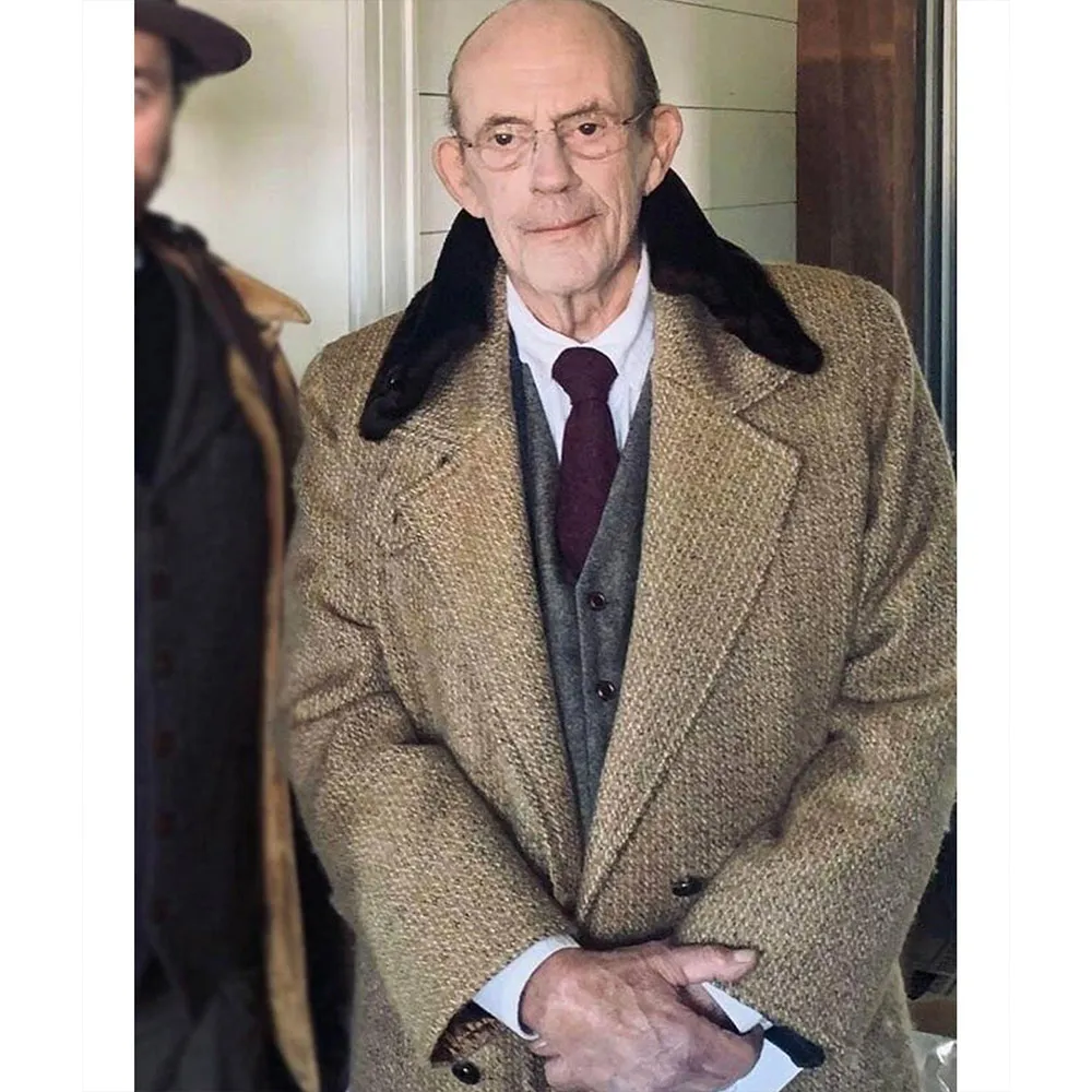 Spirit Halloween Christopher Lloyd Brown Coat