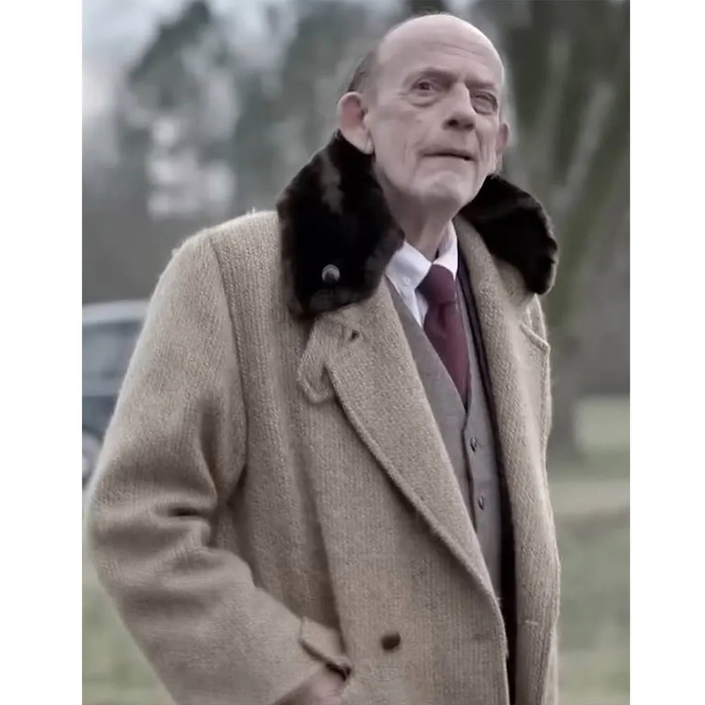 Spirit Halloween Christopher Lloyd Brown Coat