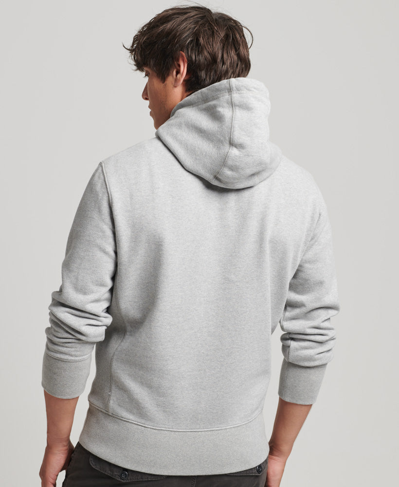 Sport Logo Club Hoodie | Grey Marle