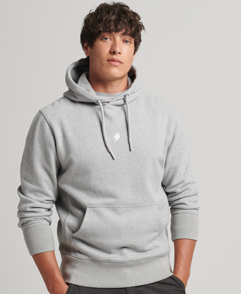 Sport Logo Club Hoodie | Grey Marle