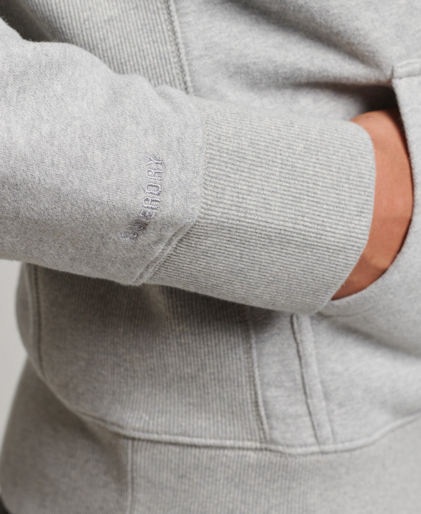 Sport Logo Club Hoodie | Grey Marle