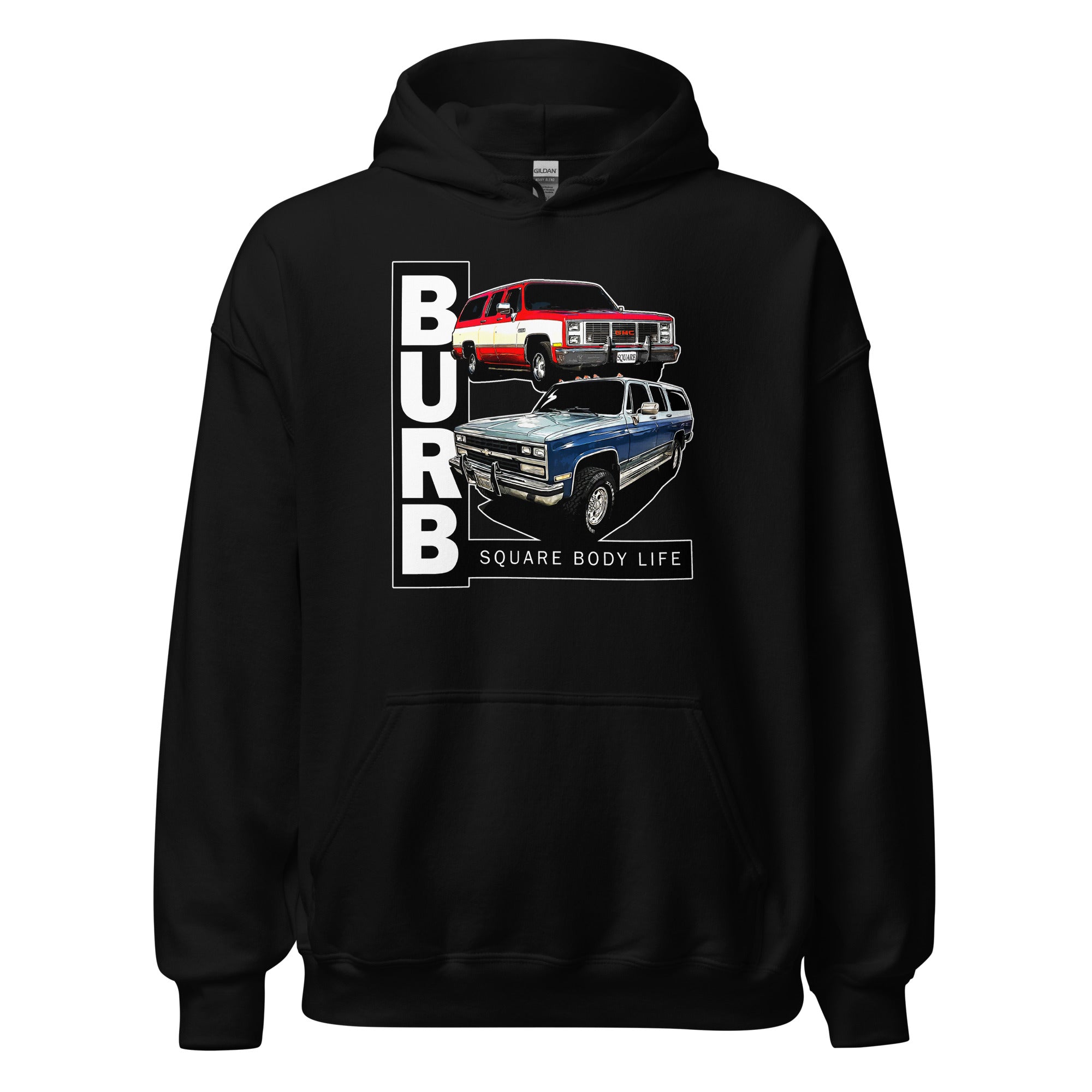 Square Body Suburban Hoodie Sweatshirt