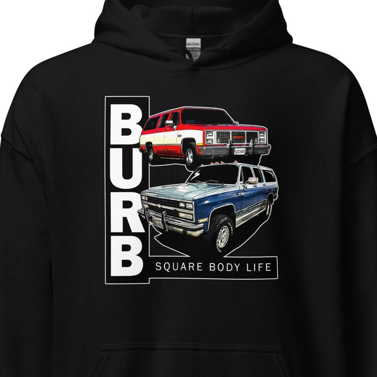 Square Body Suburban Hoodie Sweatshirt