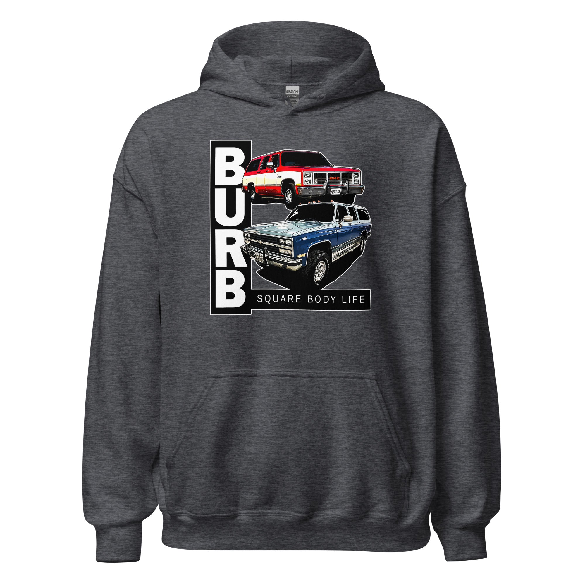 Square Body Suburban Hoodie Sweatshirt