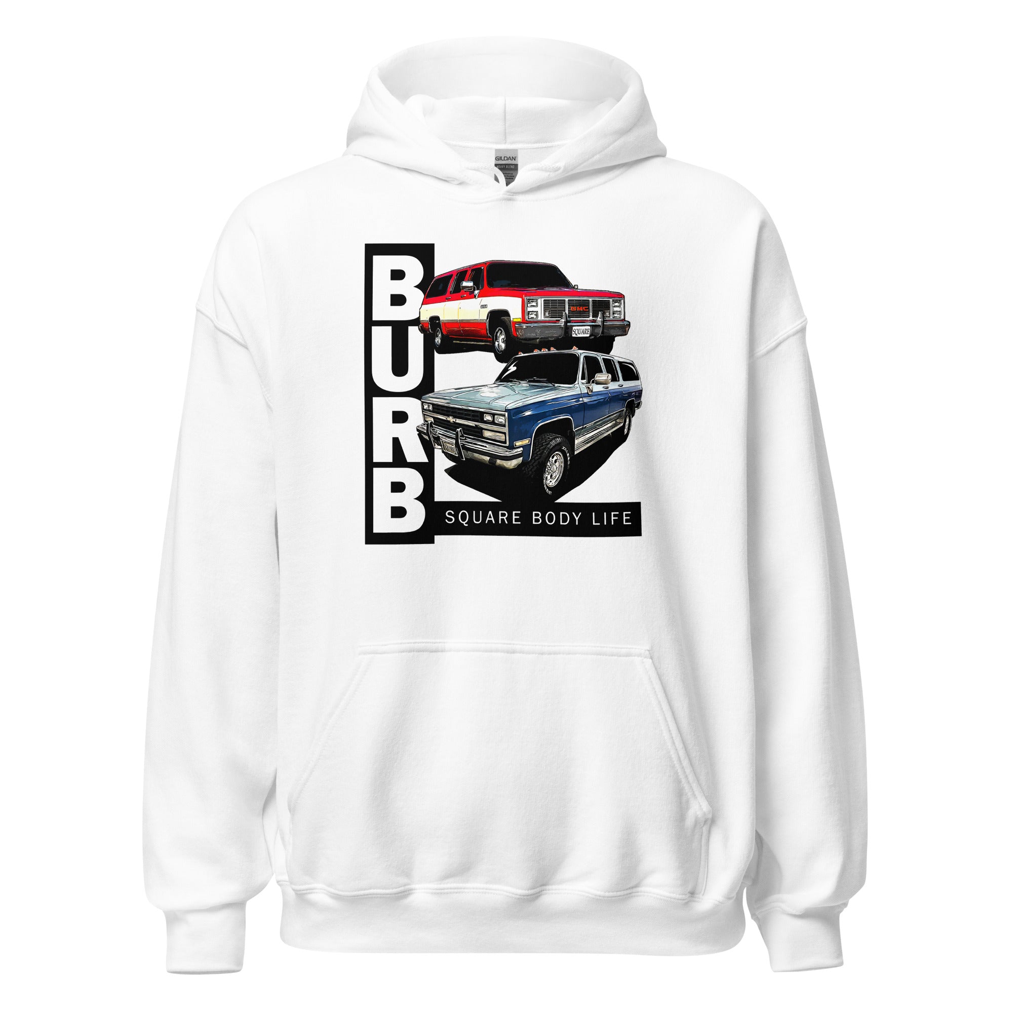 Square Body Suburban Hoodie Sweatshirt