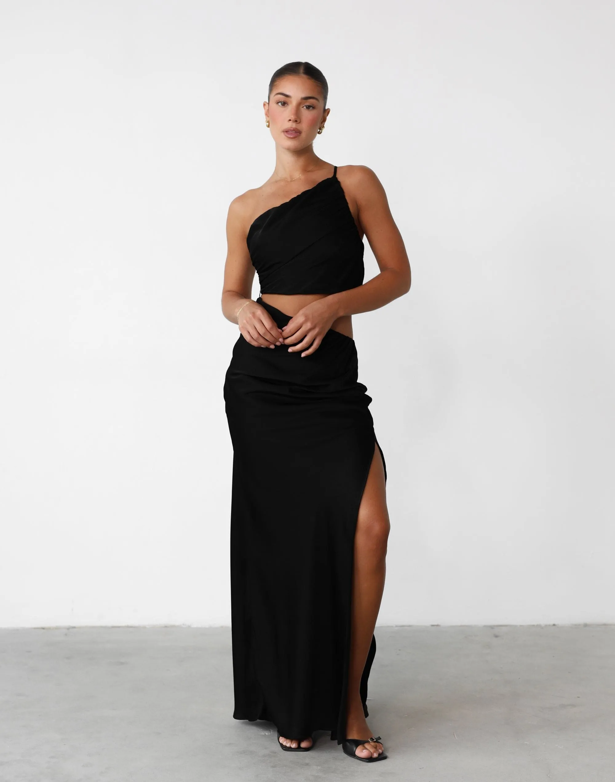 Starlet Maxi Skirt (Black)