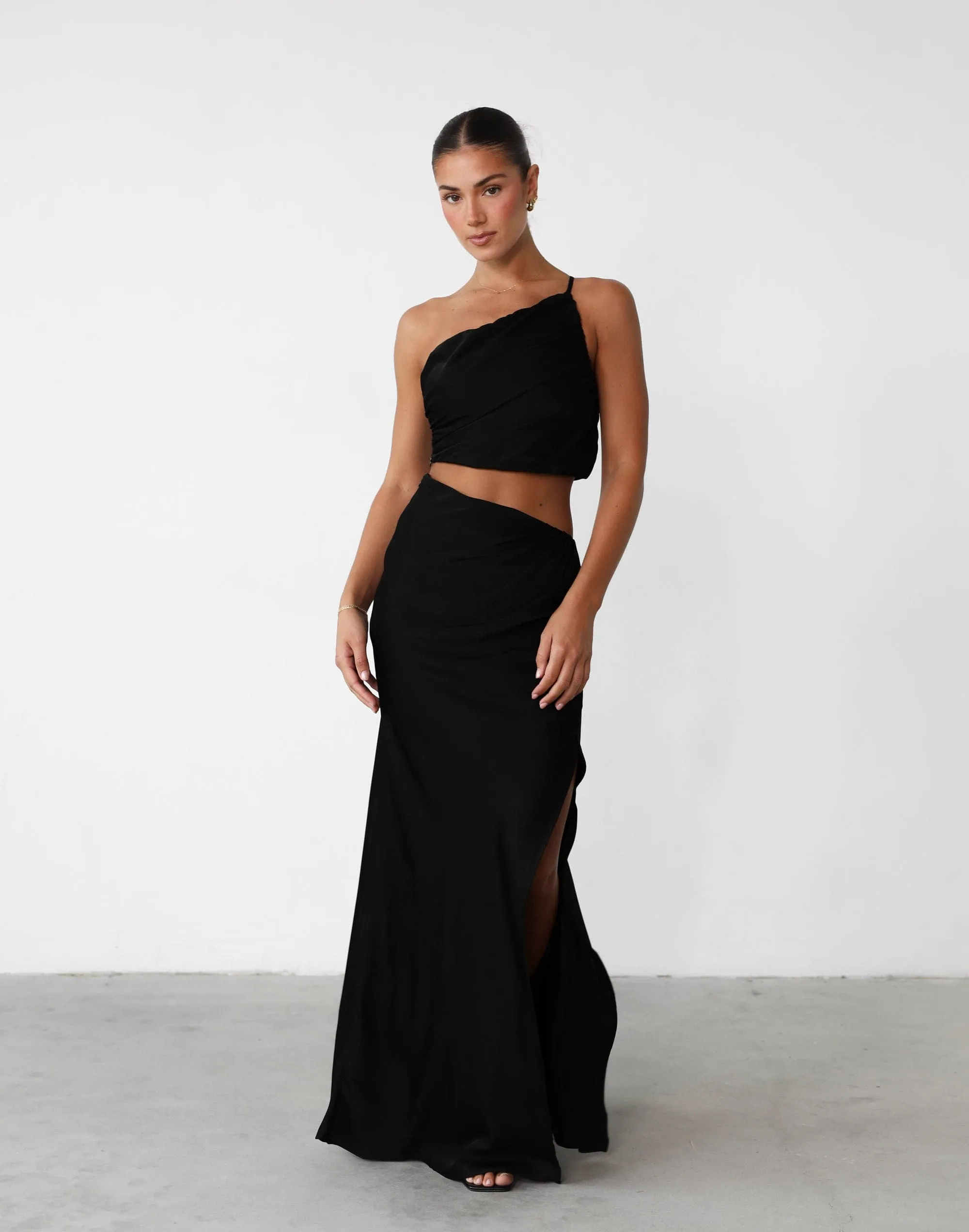 Starlet Maxi Skirt (Black)