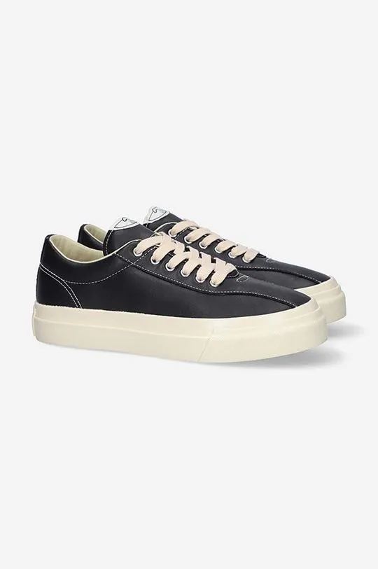 Stepney Workers Club leather sneakers Dellow L Leather black color