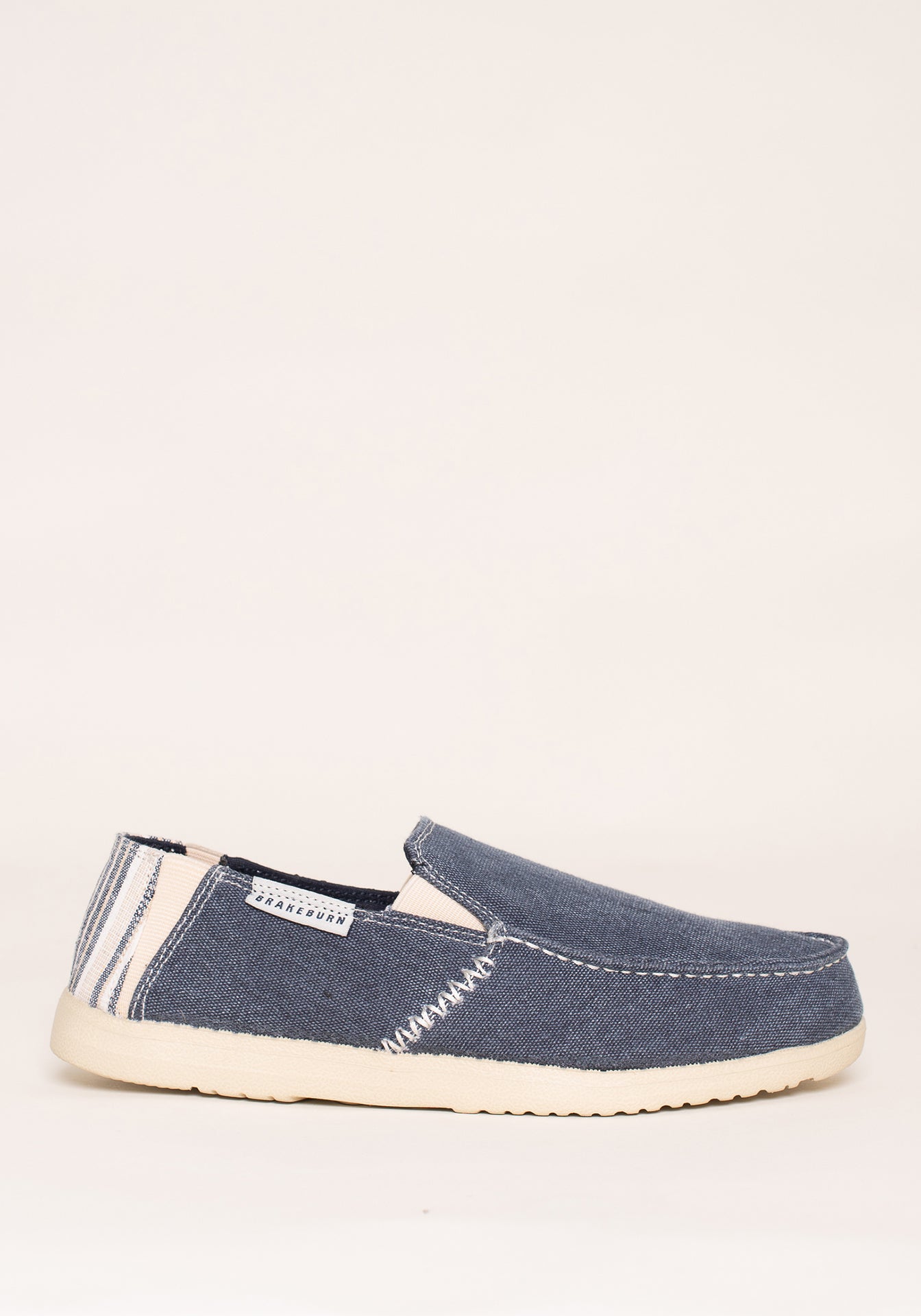 Stripe Slip On Shoes