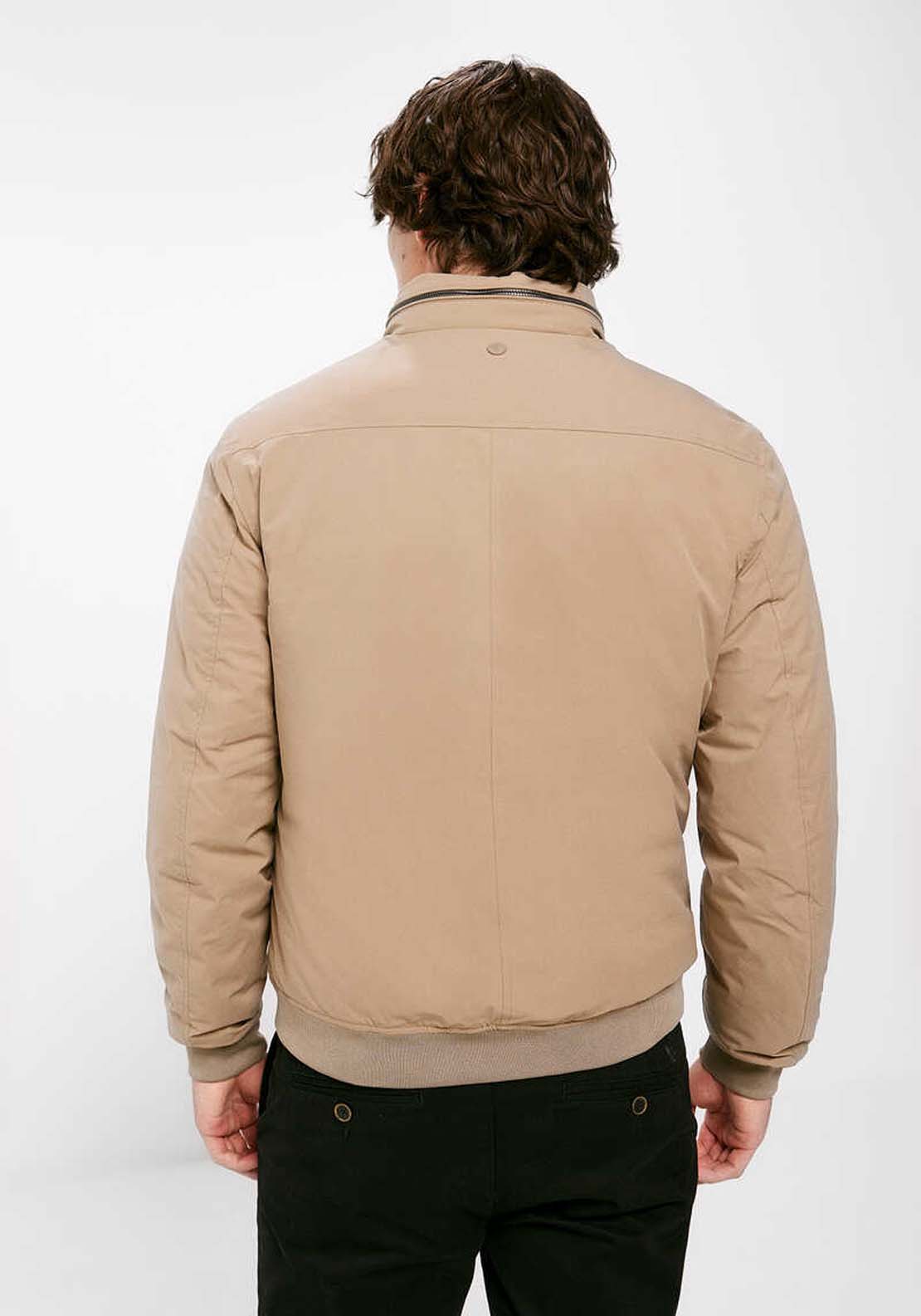 Technical quilted jacket - Sand